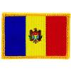 Akacha Patch Toppa Ricamata Bandiera Moldavia Moldavite Autentico Raro Termoadesivo