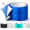 Nastro Riparazione Teloni Camion Tende Adesivo Impermeabile PVC Toppe Tela Blu 5
