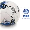 MONDO Pallone Calcio INTER Ufficiale Misura 5 Cucito 300g Bianco Blu