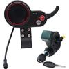 No QS-S4 36V-60V Display LCD Acceleratore a Pollice + Chiave di Blocco Accensi1548