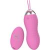 TrAdE Shop Traesio Ovetto Vibrante Telecomandato con 10 Modalità di Vibrazione in Silicone Sex Toy