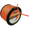 TrAdE Shop Traesio FILO PER DECESPUGLIATORE QUADRATO 4MM BOBINA 100MT TAGLIAERBA CAVO MATASSA ROSSO
