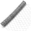 TrAdE Shop Traesio RETE METALLICA ZINCATA A MAGLIA ESAGONALE 16MM 1X10MT RECINZIONE PROTEZIONE GRN6