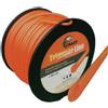 TrAdE Shop Traesio FILO PER DECESPUGLIATORE TONDO 4MM BOBINA 100MT TAGLIAERBA CAVO MATASSA ROSSO