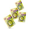 TrAdE Shop Traesio SET 40PZ BRACCIALE BRACCIALETTO CITRONELLA TRECCIA REPELLENTE ZANZARE COLORI ASS