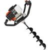 Trade_Ox TRIVELLA MOTOTRIVELLA 2 MANI TRIVELLATRICE A SCOPPIO 52CC 2 CON PUNTA DA 150 MM