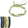 TrAdE Shop Traesio SET 50PZ BRACCIALETTI CITRONELLA INTRECCIATI REPELLENTE PER ZANZARE VARI COLORI