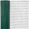 TrAdE Shop Traesio SET 3PZ ROTOLO RETE DI PLASTICA VERDE MAGLIA QUADRA 10X10MM 0.5X5MT RECINZIONE 2