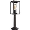 TrAdE Shop Traesio LAMPIONE DA GIARDINO 48CM LAMPIONCINO DA TERRA PER VIALETTI ATTACCO E27 IP44 518