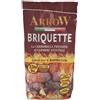 TrAdE Shop Traesio CARBONELLA CARBONE VEGETALE PRESSATO PER BARBECUE 2,5KG NATURALE FACILE ACCENSIO