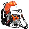 AMC Decespugliatore zaino a scoppio 2 tempi 52 cc con doppio disco e kit accessori