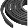 uxcell Fascia in Gomma U 13.1ft per Bordo 1.5mm, 5x10mm Nero