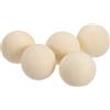 uxcell 5pcs per Palline Legno 45mm, Sfere Legno Massello Grezzo, Perline Tonde