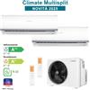 BOSCH CL5000M 53/2 E Set Condizionatore Climatizzatore DualSplit CL2000 9+12Btu