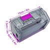 Per Eureka J15 Pattumiera Compatibile 15x6x7,5cm Accessorio Aspirapolvere Lavabi