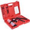 TrAdE Shop Traesio KIT POMPA DA VUOTO MANUALE PER SPURGO FRENI FRIZIONE AUTO MOTO TESTER