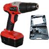 TrAdE Shop Traesio AVVITATORE 18V TRAPANO BATTERIA A LITIO CARICABATTERIE RICARICABILE ACCESSORI