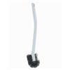 Cleafe SCOPINO SPAZZOLA PER PULIZIA WC BAGNO IN PLASTICA MANICO LUNGO CURVO 42 CM 87621