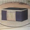 TrAdE Shop Traesio SCATOLE PER ARMADIO SALVASPAZIO PER VESTITI PORTA ABITI GRANDE 60X40X35CM CON FI