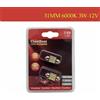 TrAdE Shop Traesio 2 LAMPADINE LAMPADE AUTO T10 12 LED 31 MM 6000K 3 WATT 12V C-6291