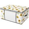 TrAdE Shop Traesio BOX SCATOLA SALVASPAZIO ARMADIO CONTENITORE PORTA OGGETTI ORGANIZER 45x45x20 CM