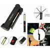 TrAdE Shop Traesio MINI TORCIA RICARICABILE LED COB MAGNETICA SNODATA LUCE LAMPADA LAVORO MECCANICO