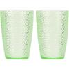 uxcell Bicchieri in plastica 12.8oz (verde, 2pz) per Fiat