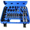 TrAdE Shop Traesio KIT DI CHIAVI 30 PEZZI PER SMONTAGGIO PULEGGIA E ALTERNATORE MOTORE AUTO