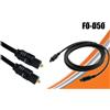 Linq CAVO OTG OTTICO COASSIALE SEGNALE AUDIO DIGITALE 5 MT PER TV LETTORI DVD FO-D50