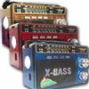 TrAdE Shop Traesio CASSA PORTATILE SPEAKER 031TVF MP3 USB CARD SD RADIO AM FM SV 3 BAND TORCIA LED