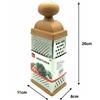 TrAdE Shop Traesio GRATTUGIA MANUALE 4 FACCE IN ACCIAIO INOX FRUTTA VERDURA FORMAGGIO SCAGLIE FINE