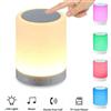 TrAdE Shop Traesio CASSA LAMPADA SMART LAMP SPEAKER BLUETOOTH MULTICOLOR TIMER/AUX/SD CARD