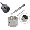 TrAdE Shop Traesio FRESA A TAZZA 65MM CAROTATRICE CON ASTA SDS PLUS 90MM CALCESTRUZZO CEMENTO
