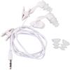 No Water Auricolare In-Ear Per Cuffie Per Mp3 Mp4 Underwater Bianca L2H19514