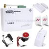 Kit antifurto casa allarme combinatore gsm centralina wireless da cellulare sms