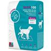 Leopet tappetini igienici assorbenti cani 60x60 100 pezzi traverse traversine adesivi