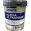 SIKKENS Idropittura lavabile bianca Sikkens Alpha Ultramask maschera le imperfezioni 5 l