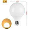 Universo LAMPADINA LED 20 W LAMPADA GLOBO SFERA LUCE CALDA E27 G125