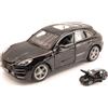 Burago PORSCHE MACAN 2013 BLACK 1:24 Burago Auto Stradali -I- Modellino Nuovo