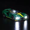 Brickbling Illuminazione a LED per Lego 76907 Speed Champions Lotus Evija Kit da collezione