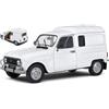 Solido RENAULT R4L F4 VAN 1975 WHITE 1:18 Solido Camion -I- Modellino Nuovo