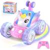 FUIOCOCP Macchina Telecomandata Bambini Giochi Unicorno Bambina Bimba 3 4 5 6 7 8 Anni