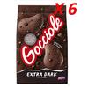 PAVESI GOCCIOLE EXTRA DARK biscotti al cacao con cioccolato 6 x 400 g (2,4 KG)