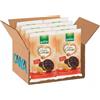 gullon 8X Gullon Cuor di Cereale Gallette di Mais Ricoperte di Cioccolato Fondente 100g