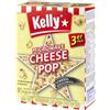 Kelly Popcorn per Microonde Gusto A Scelta Salati Caramello Formaggio Burro 270g