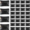 uxcell 36pz 4.3x3.1" per borse gioielli flanella zip nero