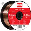 Does not apply Bobina Filo Acciaio Saldatura MIG MAG 0.6mm 0.8kg Gasless No Gas Acciaio Carboni