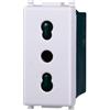 Elektronova Presa Bipasso 2P+T 10/16A 250V Bianco compatibile Vimar Plana 2001
