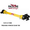 AMA CARDANO PROFILO TRIANGOLARE CON FRIZIONE d.180 MM A 4 DISCHI CAT 6x1000