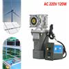 Nisorpa Motoriduttore a vite senza fine Riduttore Motore elettrico AC 220V 120W 30K